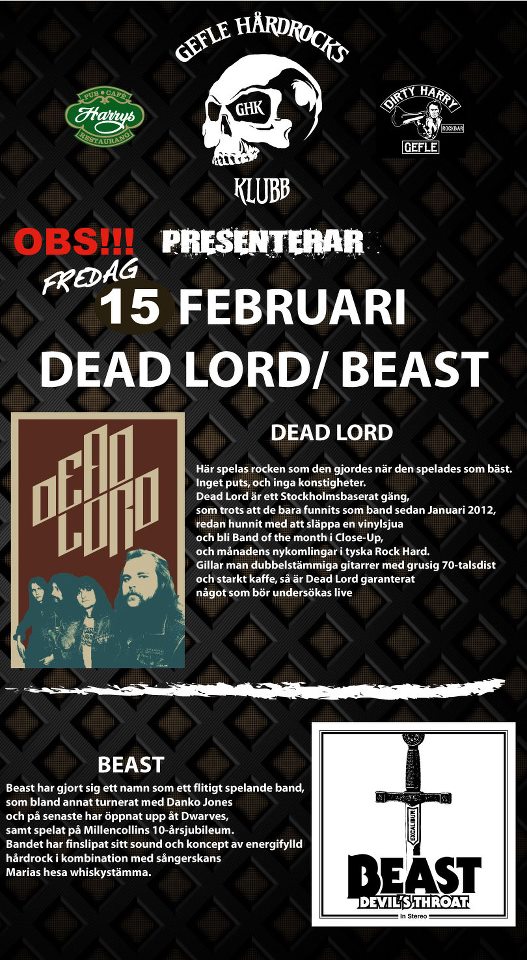 Dead Lord + Beast