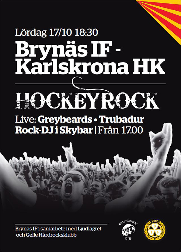 Hockeyrock Brynäs IF vs Karlskrona HK